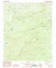 Saluda North Carolina Historical topographic map, 1:24000 scale, 7.5 X 7.5 Minute, Year 1983