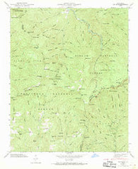 Sam Knob North Carolina Historical topographic map, 1:24000 scale, 7.5 X 7.5 Minute, Year 1946