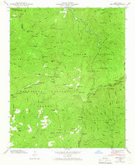 Sam Knob North Carolina Historical topographic map, 1:24000 scale, 7.5 X 7.5 Minute, Year 1946