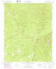 Sam Knob North Carolina Historical topographic map, 1:24000 scale, 7.5 X 7.5 Minute, Year 1946