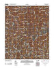 Sam Knob North Carolina Historical topographic map, 1:24000 scale, 7.5 X 7.5 Minute, Year 2011