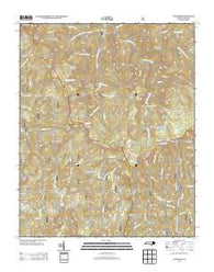 Sam Knob North Carolina Historical topographic map, 1:24000 scale, 7.5 X 7.5 Minute, Year 2013