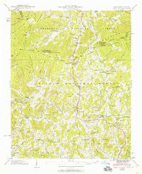 Sams Gap North Carolina Historical topographic map, 1:24000 scale, 7.5 X 7.5 Minute, Year 1939