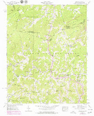 Sams Gap North Carolina Historical topographic map, 1:24000 scale, 7.5 X 7.5 Minute, Year 1939