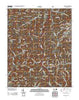 Sams Gap North Carolina Historical topographic map, 1:24000 scale, 7.5 X 7.5 Minute, Year 2011