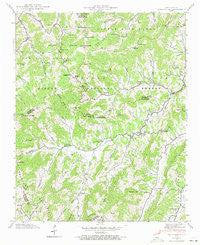 Sandymush North Carolina Historical topographic map, 1:24000 scale, 7.5 X 7.5 Minute, Year 1941