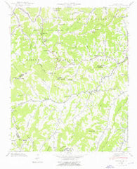 Sandymush North Carolina Historical topographic map, 1:24000 scale, 7.5 X 7.5 Minute, Year 1941