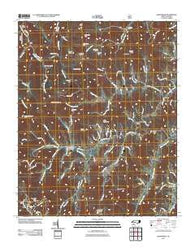 Sandymush North Carolina Historical topographic map, 1:24000 scale, 7.5 X 7.5 Minute, Year 2011