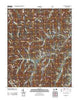Sandymush North Carolina Historical topographic map, 1:24000 scale, 7.5 X 7.5 Minute, Year 2011