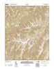 Sandymush North Carolina Historical topographic map, 1:24000 scale, 7.5 X 7.5 Minute, Year 2013