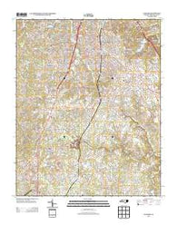 Sanford North Carolina Historical topographic map, 1:24000 scale, 7.5 X 7.5 Minute, Year 2013
