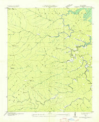 Santeetlah Creek North Carolina Historical topographic map, 1:24000 scale, 7.5 X 7.5 Minute, Year 1935
