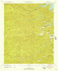 Santeetlah Creek North Carolina Historical topographic map, 1:24000 scale, 7.5 X 7.5 Minute, Year 1940