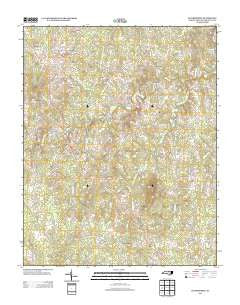 Satterwhite North Carolina Historical topographic map, 1:24000 scale, 7.5 X 7.5 Minute, Year 2013