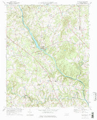 Saxapahaw North Carolina Historical topographic map, 1:24000 scale, 7.5 X 7.5 Minute, Year 1977