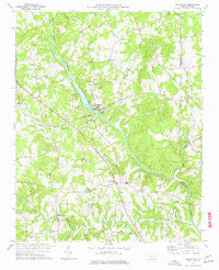 Saxapahaw North Carolina Historical topographic map, 1:24000 scale, 7.5 X 7.5 Minute, Year 1977