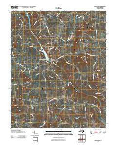 Saxapahaw North Carolina Historical topographic map, 1:24000 scale, 7.5 X 7.5 Minute, Year 2010