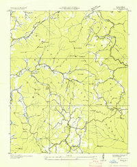 Scaly North Carolina Historical topographic map, 1:24000 scale, 7.5 X 7.5 Minute, Year 1935