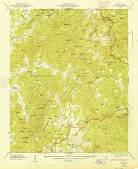 Scaly North Carolina Historical topographic map, 1:24000 scale, 7.5 X 7.5 Minute, Year 1947