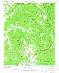 Scaly Mountain North Carolina Historical topographic map, 1:24000 scale, 7.5 X 7.5 Minute, Year 1946