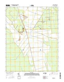 Scotia North Carolina Current topographic map, 1:24000 scale, 7.5 X 7.5 Minute, Year 2016