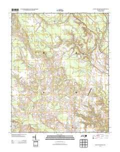 Scotland Neck North Carolina Historical topographic map, 1:24000 scale, 7.5 X 7.5 Minute, Year 2013