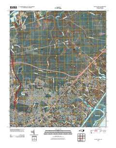 Scotts Hill North Carolina Historical topographic map, 1:24000 scale, 7.5 X 7.5 Minute, Year 2010