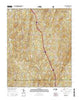 Seagrove North Carolina Current topographic map, 1:24000 scale, 7.5 X 7.5 Minute, Year 2016