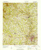 Shelby North Carolina Historical topographic map, 1:62500 scale, 15 X 15 Minute, Year 1950