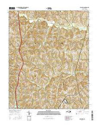 Shepherds North Carolina Current topographic map, 1:24000 scale, 7.5 X 7.5 Minute, Year 2016