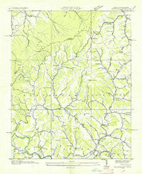 Sherwood North Carolina Historical topographic map, 1:24000 scale, 7.5 X 7.5 Minute, Year 1935