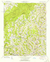 Sherwood North Carolina Historical topographic map, 1:24000 scale, 7.5 X 7.5 Minute, Year 1938