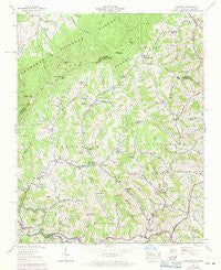 Sherwood North Carolina Historical topographic map, 1:24000 scale, 7.5 X 7.5 Minute, Year 1938