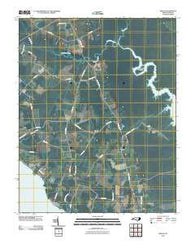 Shiloh North Carolina Historical topographic map, 1:24000 scale, 7.5 X 7.5 Minute, Year 2010