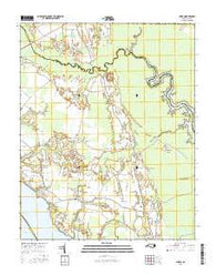 Shiloh North Carolina Current topographic map, 1:24000 scale, 7.5 X 7.5 Minute, Year 2016