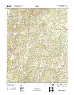 Shingle Hollow North Carolina Historical topographic map, 1:24000 scale, 7.5 X 7.5 Minute, Year 2013