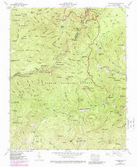 Shining Rock North Carolina Historical topographic map, 1:24000 scale, 7.5 X 7.5 Minute, Year 1946