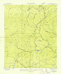 Shining Rock North Carolina Historical topographic map, 1:24000 scale, 7.5 X 7.5 Minute, Year 1935