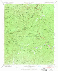 Shining Rock North Carolina Historical topographic map, 1:24000 scale, 7.5 X 7.5 Minute, Year 1946