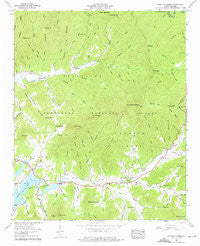 Shooting Creek North Carolina Historical topographic map, 1:24000 scale, 7.5 X 7.5 Minute, Year 1957