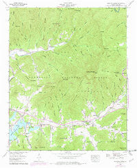 Shooting Creek North Carolina Historical topographic map, 1:24000 scale, 7.5 X 7.5 Minute, Year 1957