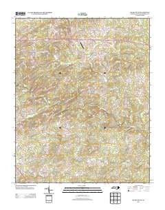 Siler City NE North Carolina Historical topographic map, 1:24000 scale, 7.5 X 7.5 Minute, Year 2013