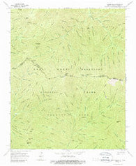 Silers Bald North Carolina Historical topographic map, 1:24000 scale, 7.5 X 7.5 Minute, Year 1964