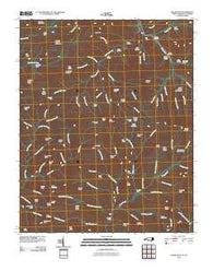 Silers Bald North Carolina Historical topographic map, 1:24000 scale, 7.5 X 7.5 Minute, Year 2010