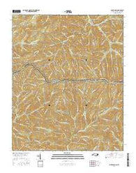 Silers Bald North Carolina Current topographic map, 1:24000 scale, 7.5 X 7.5 Minute, Year 2016