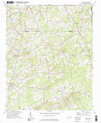 Silk Hope North Carolina Historical topographic map, 1:24000 scale, 7.5 X 7.5 Minute, Year 1974