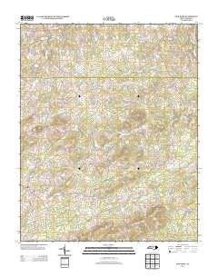 Silk Hope North Carolina Historical topographic map, 1:24000 scale, 7.5 X 7.5 Minute, Year 2013