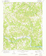 Siloam North Carolina Historical topographic map, 1:24000 scale, 7.5 X 7.5 Minute, Year 1970