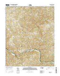 Siloam North Carolina Current topographic map, 1:24000 scale, 7.5 X 7.5 Minute, Year 2016