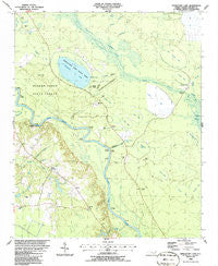 Singletary Lake North Carolina Historical topographic map, 1:24000 scale, 7.5 X 7.5 Minute, Year 1986